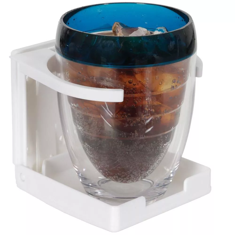 Camco RV Adjustable Drink Holder, White