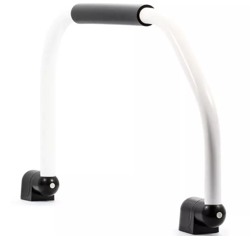 Camco RV Fold-Away Grab Handle - White• 42176