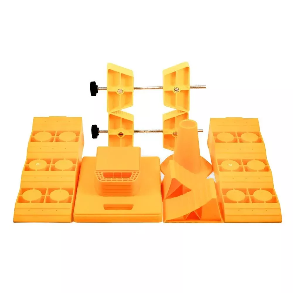 Camco RV Stabilization Kit with Duffle Deluxe *14-Piece Kit - 44550