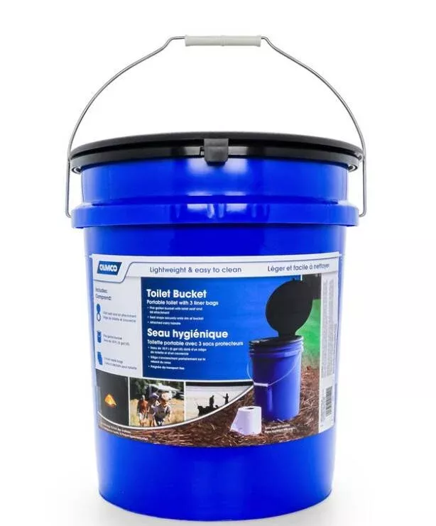 Camco Toilet Bucket Kit w/ Seat• 41549