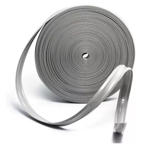 Camco Vinyl Trim Insert - 1" x 100' Lt. Gray• 25233