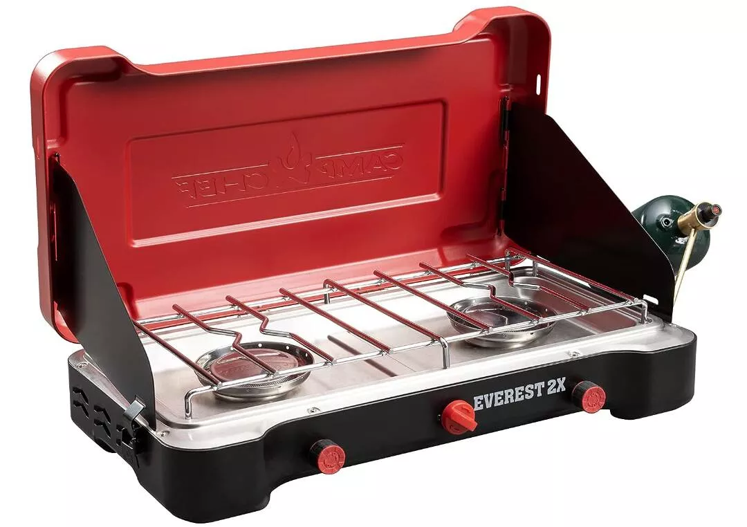 Camp Chef Mountain Series Everest 2X High Output Two-Burner Cooking System• MSHPX