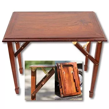 Campaign Furniture: Kalahari Portable Field Table