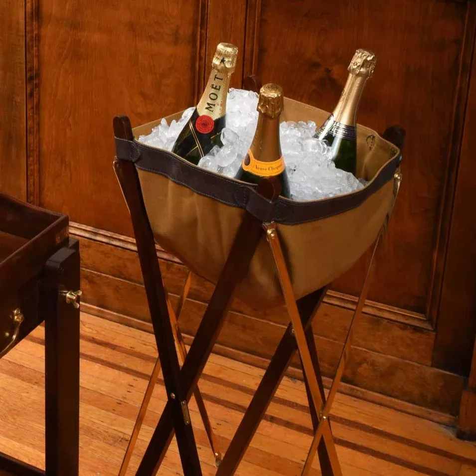 Campaign Furniture: Lane Wine Cooler