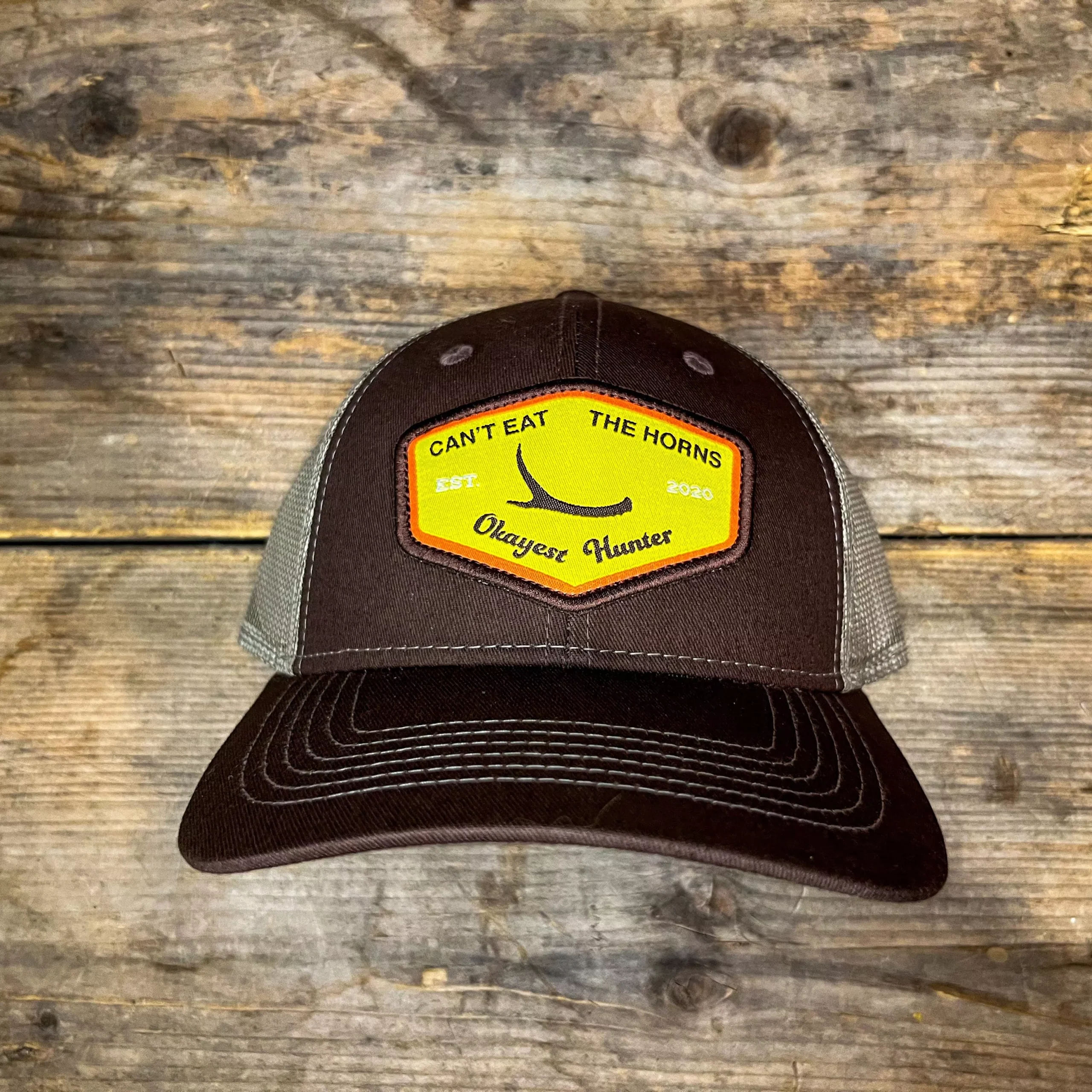 Can’t eat the horns brown hunting hat