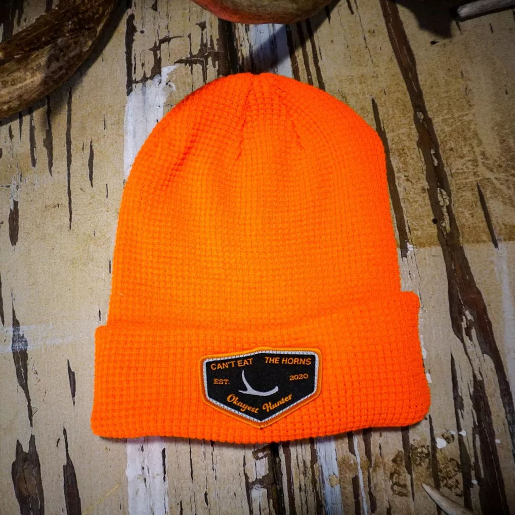 Can’t Eat The Horns Knit Hunting Hat