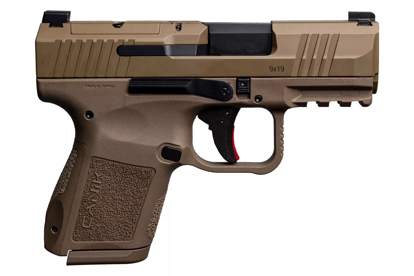 Canik METE MC9 9mm Optic Ready Micro Compact Pistol with FDE Finish