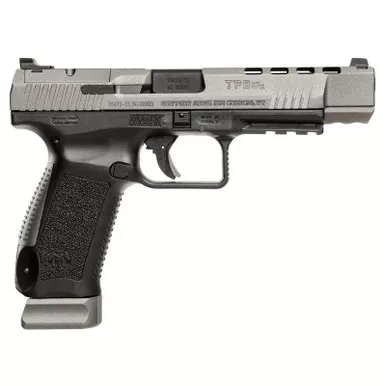 Canik TP9SFx 9mm 5.2" Black Polymer Frame Black Finish 20 rds