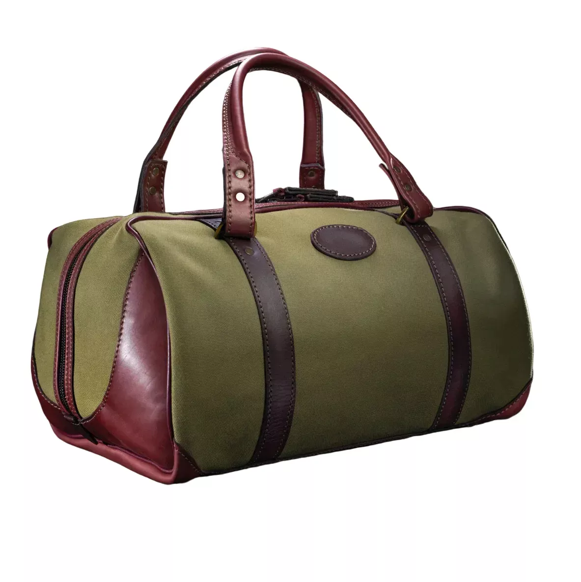 Canvas and Leather Shooting Party Holdall