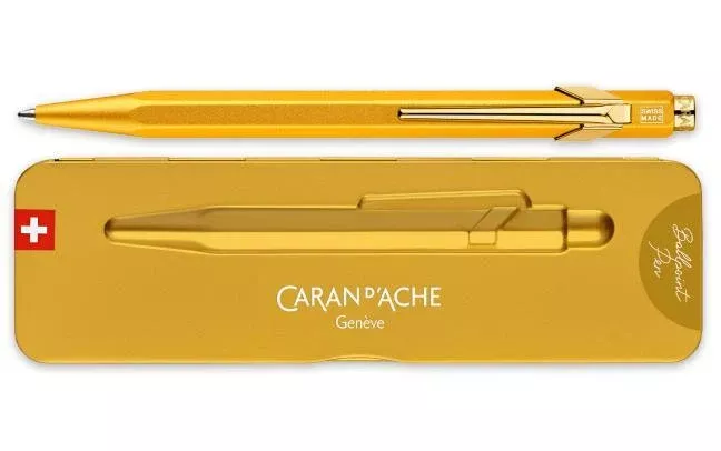 Caran d’Ache 849 GOLDBAR Ballpoint Pen