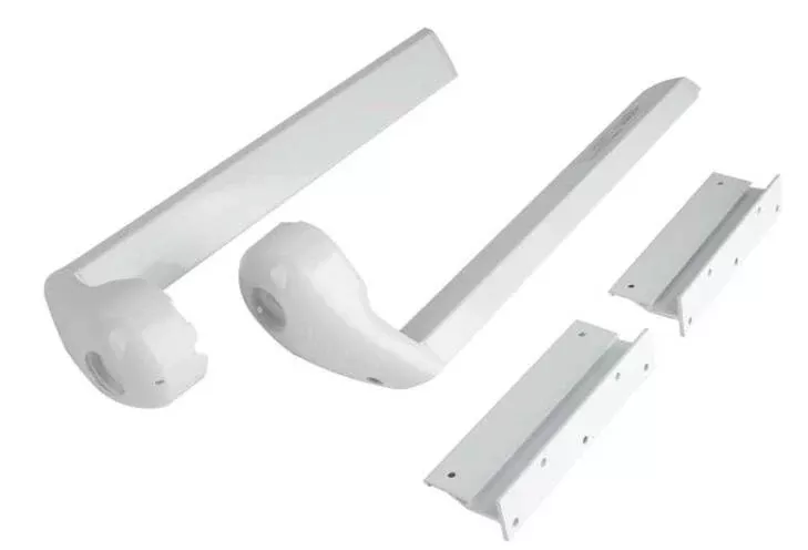 Carefree Alpine Short Brackets White Slide-Out Awning Mounting Kit• KG25S15