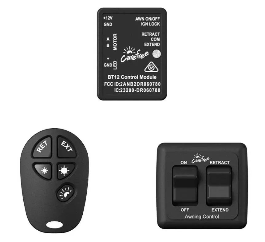 Carefree Connects Wireless Awning Control System with Switch Kit & Bluetooth Remote• 901600