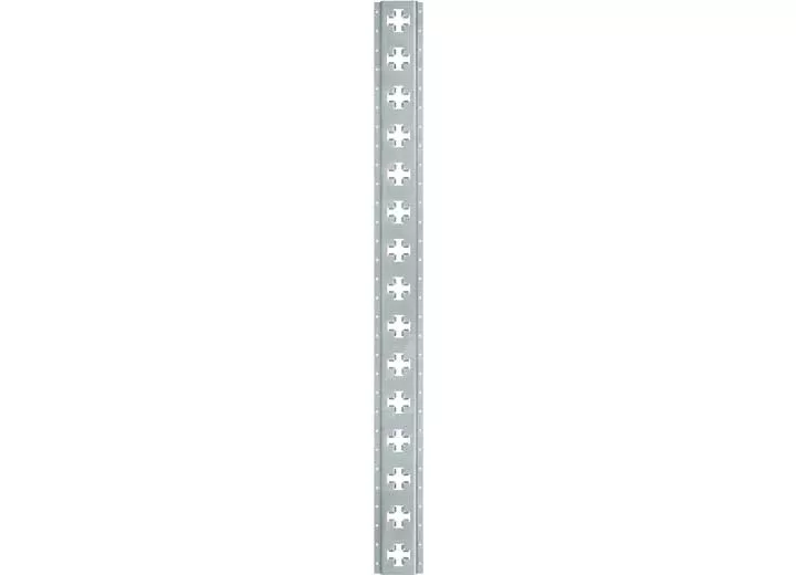 CargoSmart Zinc Horizontal X-Track Rail, 60″ x 5″• 1770