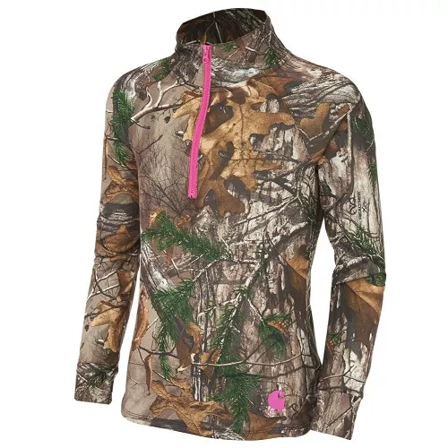 Carhartt Force Girls’ Realtree Xtra Quarter Zip