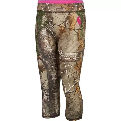 Carhartt Girls’ Camo Capri Legging