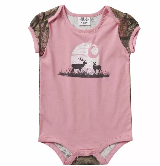 Carhartt Girls’ Infant Moonlight Deer Bodyshirt #CA9771