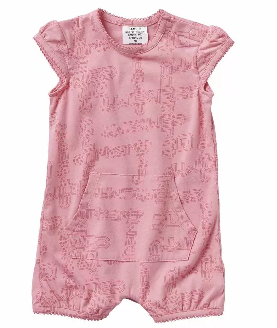 Carhartt Girls’ Infant Printed Romper #CM9677