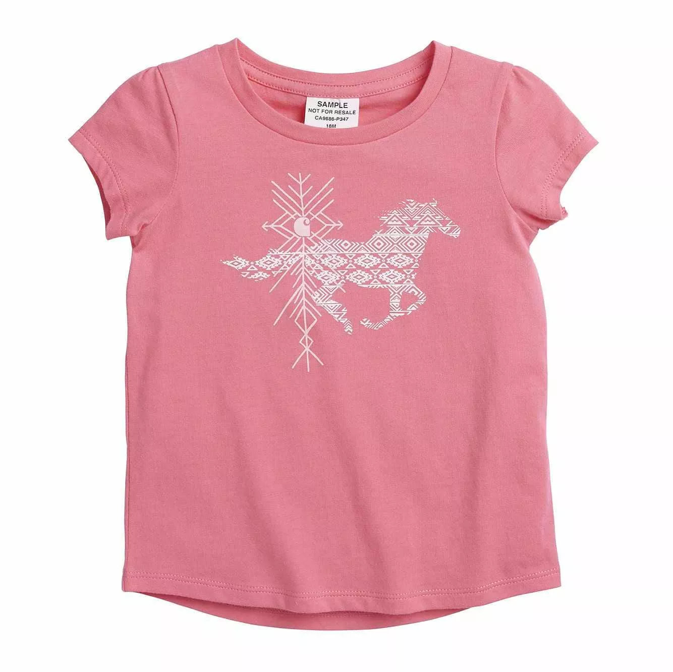 Carhartt Girls’ Toddler Aztec Horse Tee