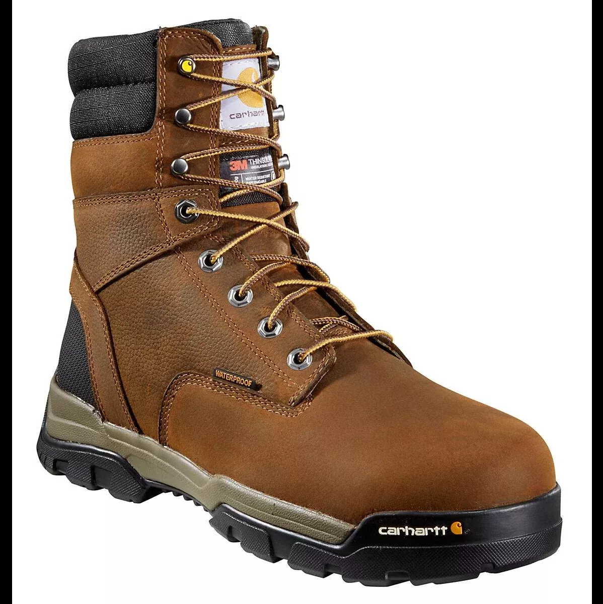 Carhartt Ground Force 8″ Soft Toe Insulated Work Boot CME8047 – CLOSEOUT