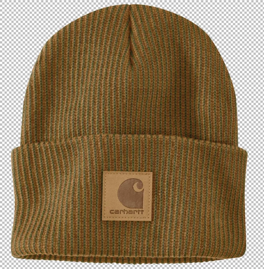 Carhartt Men’s Knit Cuffed Plaited Beanie – Style #107212