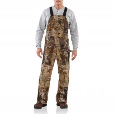 Carhartt Men’s Workcamo Bib Overall Unlined