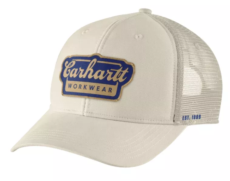 Carhartt Rugged Flex Twill Mesh-Back Script Patch Cap – 106738