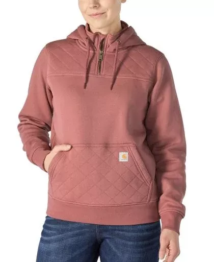 Carhartt Women’s Paxton Quilted Quarter-Zip Sweatshirt