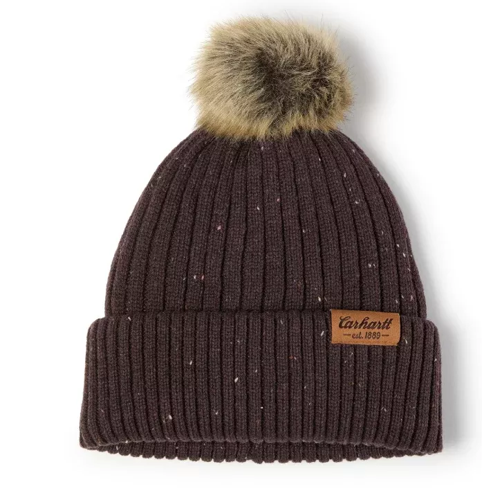 Carhartt Women’s Wool Blend Pom-Pom Beanie – Style #107103