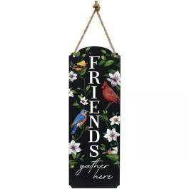 Carson Home Accents Metal Wall Sign - Friends Gather Here