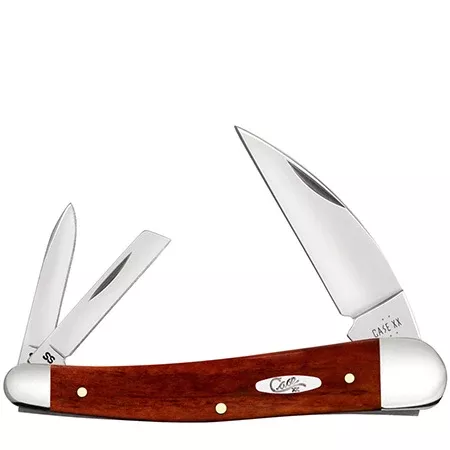 Case 28913 Seahorse Whittler - Chestnut Smooth Bone Handle - Made in USA