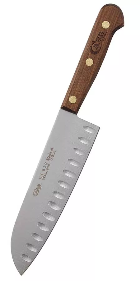 Case 7322 Household 7 Inch Santoku Knife – Made in USA