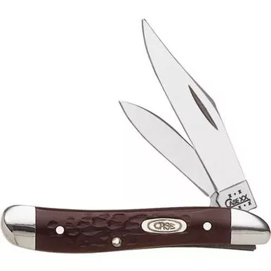 Case Peanut Brown Delrin Traditional Folding Knife