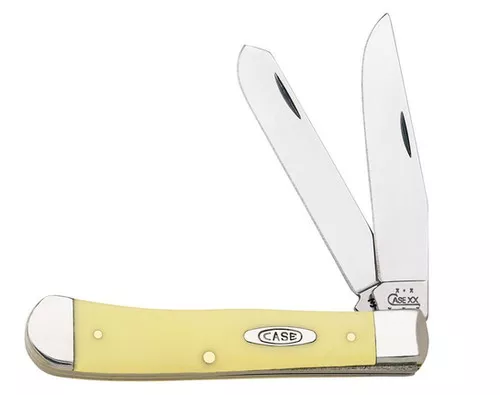 Case Yellow Carbon Steel Trapper