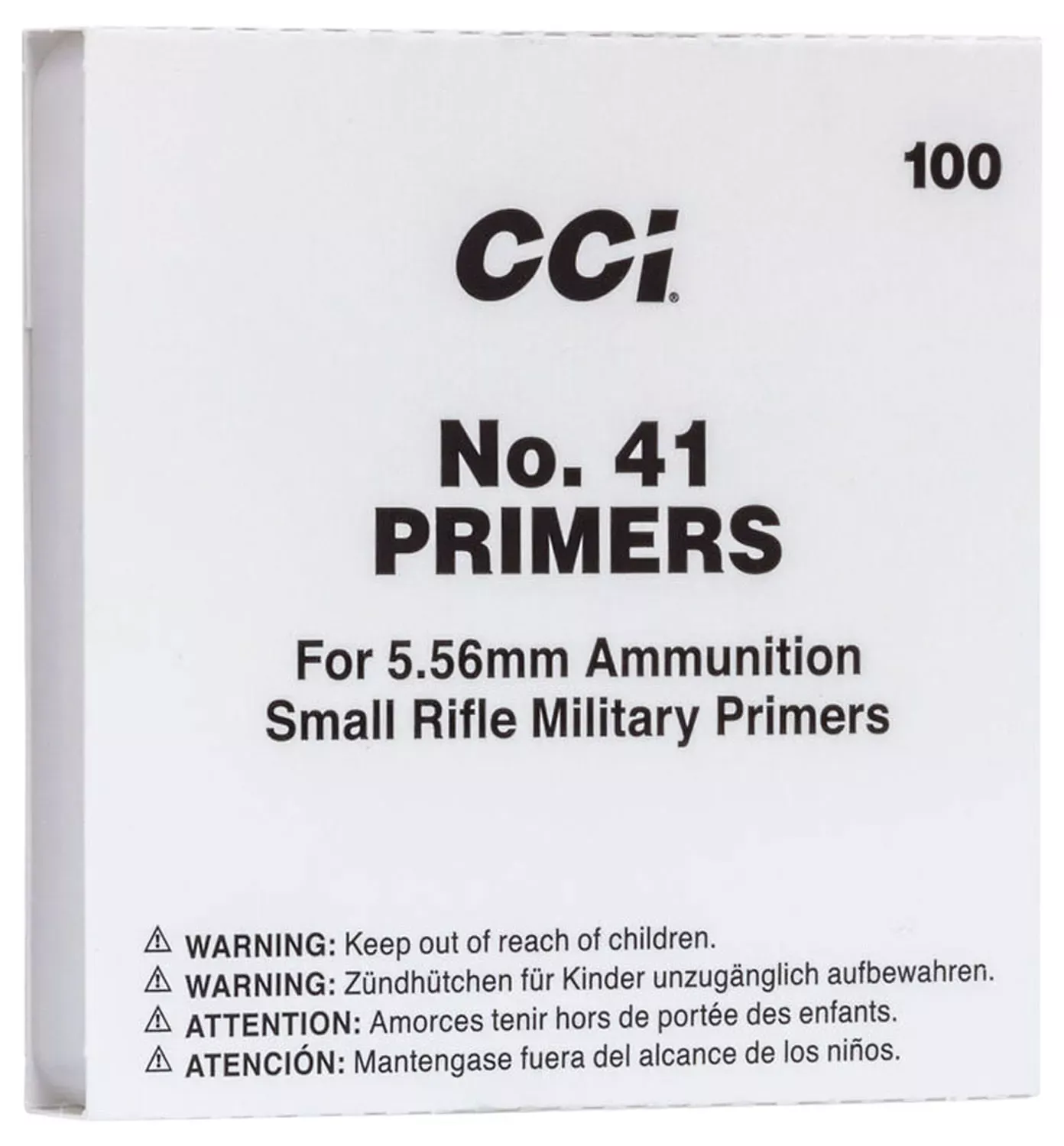 CCI No. 41 Small Rifle Primers 1000 Pack