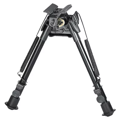 Champion Pivot Traverse Bipod Sling Swivel Stud Mount 6" to 9" Black, 40635