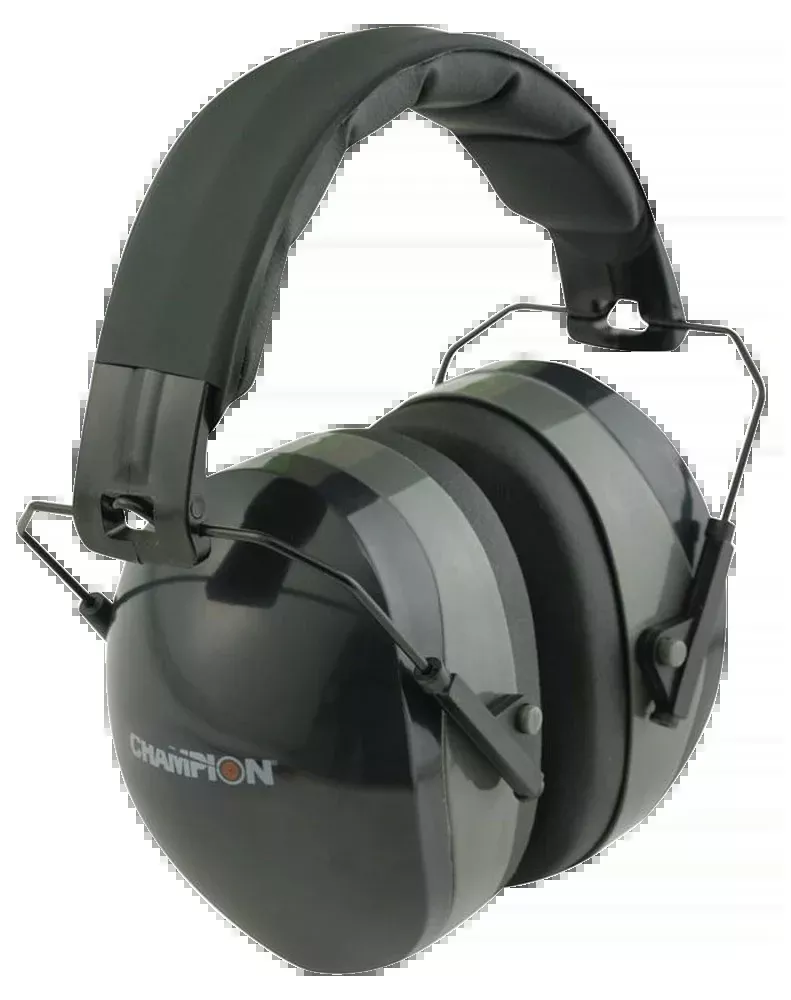 Champion Targets Passive Over-the-Head Hearing Protection Earmuffs, 27 dB Noise Reduction, 40970
