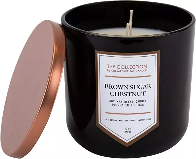 Chesapeake Bay Candle Brown Sugar Chestnut 12 Oz.