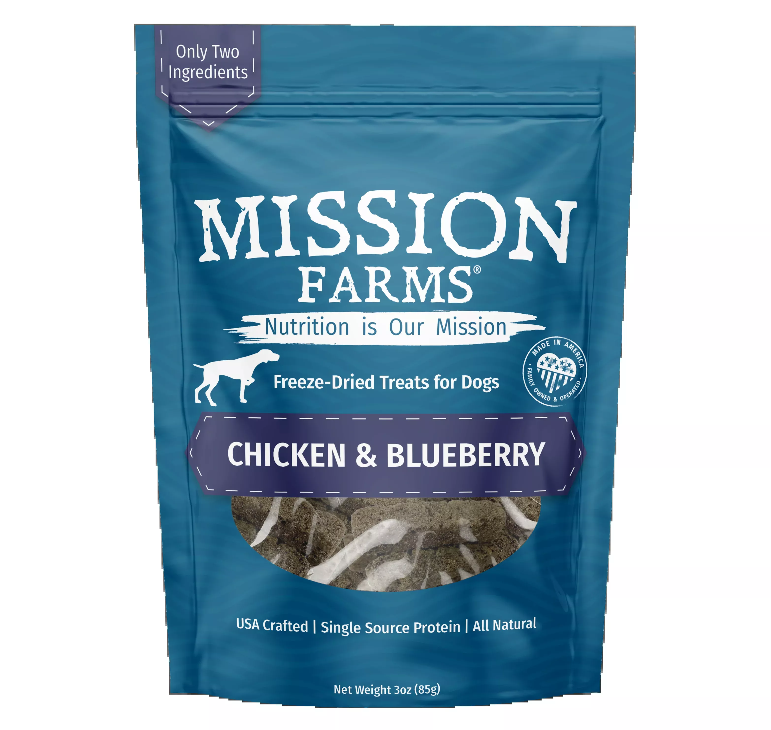 Chicken & Blueberries- 3oz
