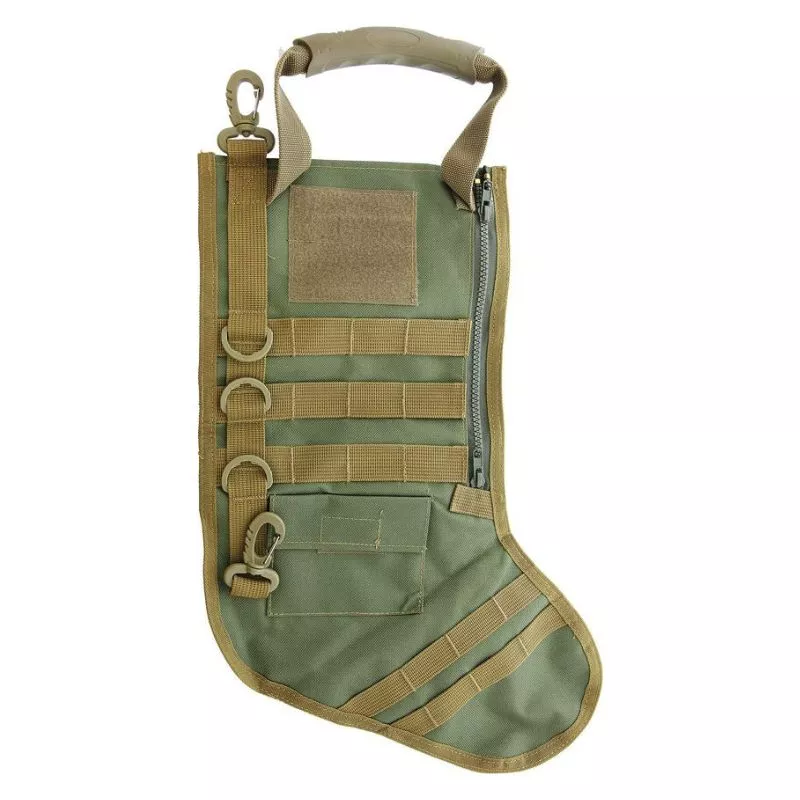 Christmas Stocking – Army Green