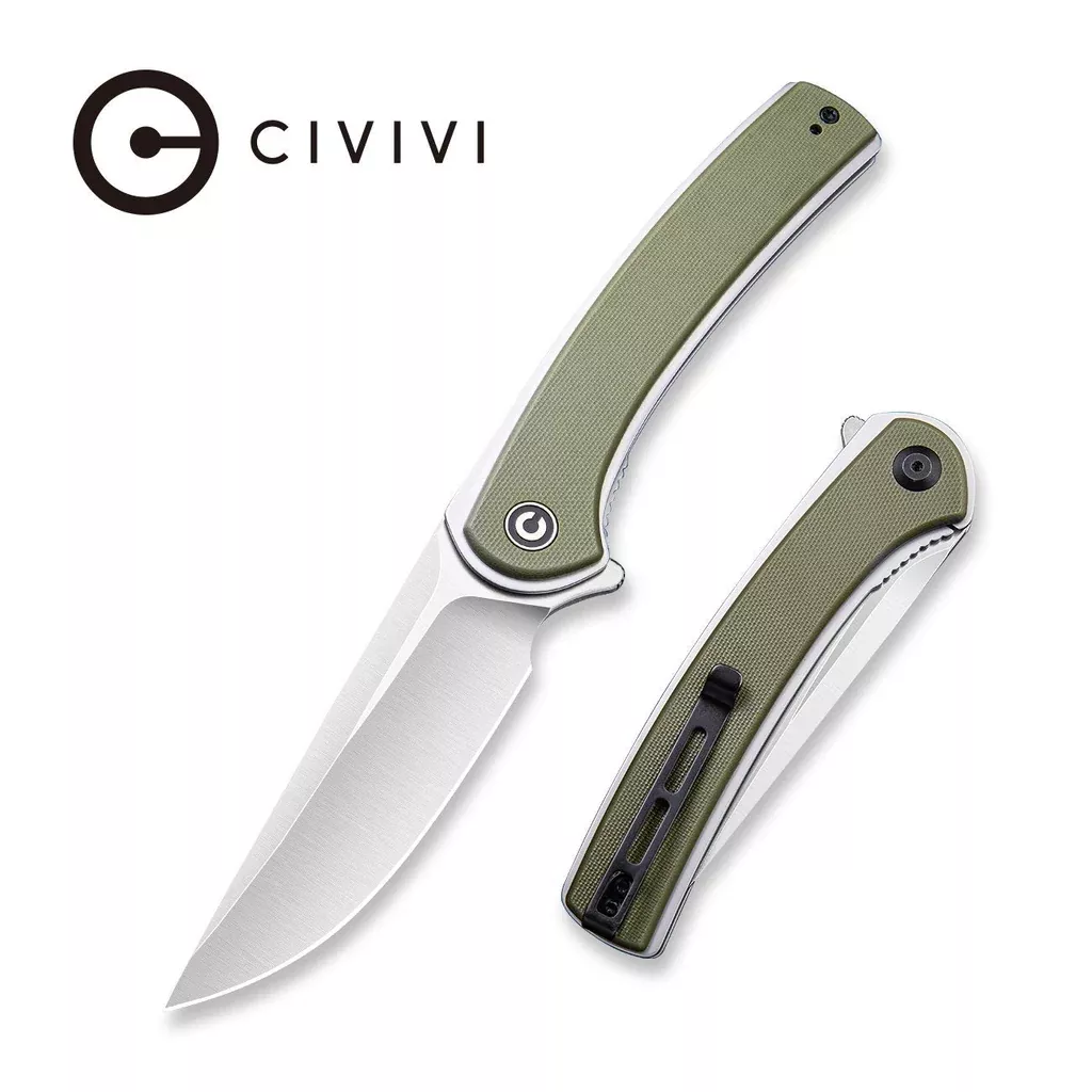CIVIVI Asticus Flipper Knife G10 Handle (3.80″ D2 Blade) C2002A