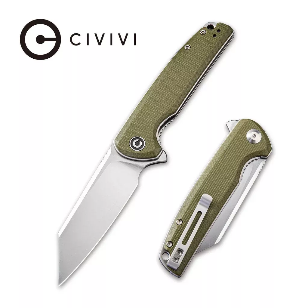 CIVIVI Brigand Flipper Knife G10 Handle (3.46″ D2 Blade) C909A
