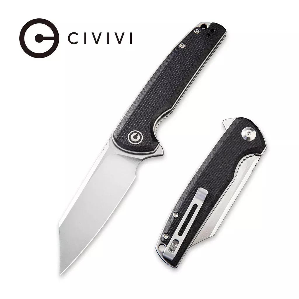 CIVIVI Brigand Flipper Knife G10 Handle (3.46″ D2 Blade) C909C