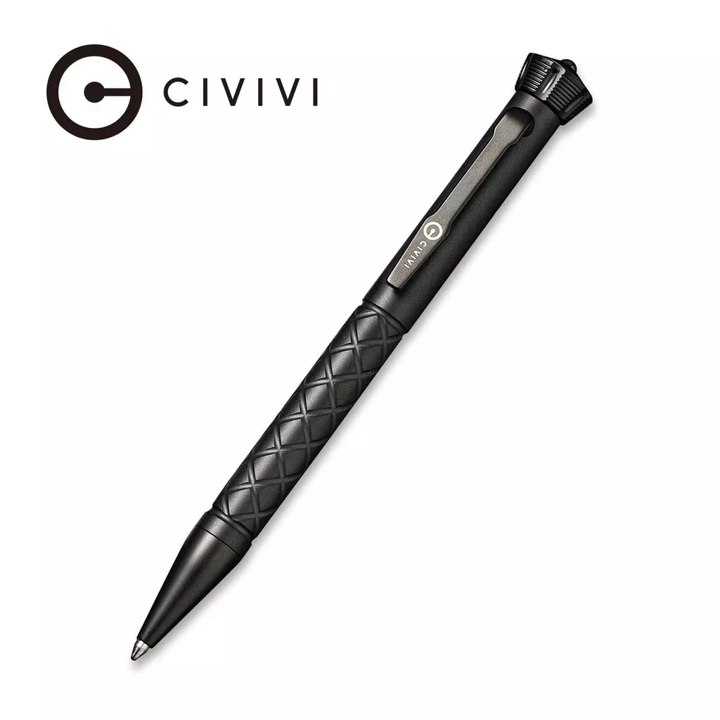CIVIVI Coronet Titanium Tactical Pen with A Spinner Bearing On Top CP-02B