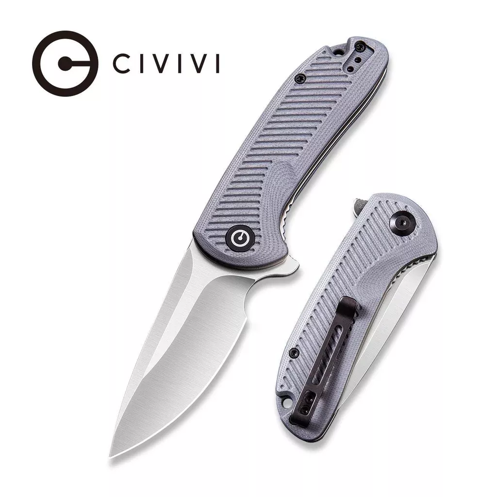 CIVIVI Durus Flipper Knife G10 Handle (3″ D2 Blade) C906A