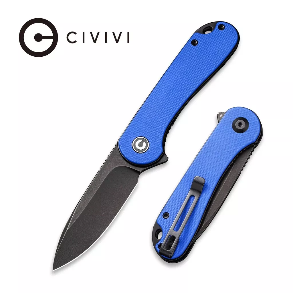 CIVIVI Elementum Flipper Knife G10 Handle (2.96" D2 Blade) C907X
