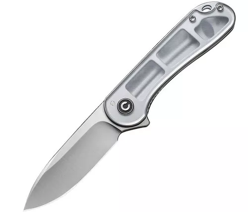 CIVIVI Elementum Liner Lock Knife Clear Lexan Handle