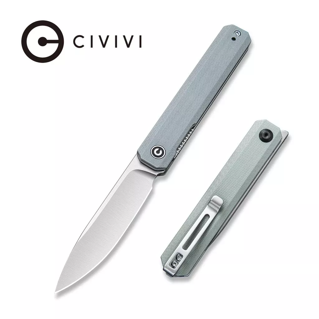CIVIVI Exarch Front Flipper Knife G10 Handle (3.22″ D2 Blade) C2003A