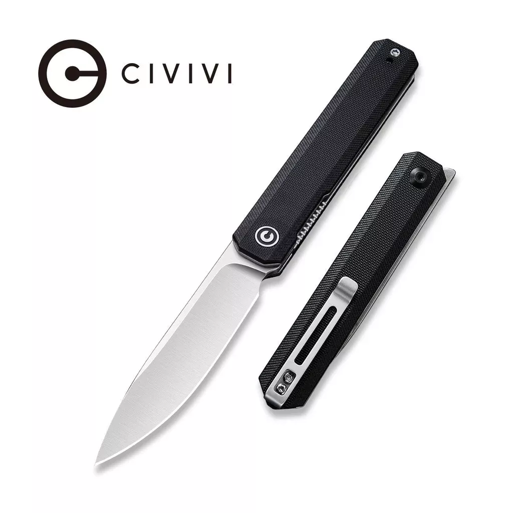 CIVIVI Exarch Front Flipper Knife G10 Handle (3.22″ D2 Blade) C2003C