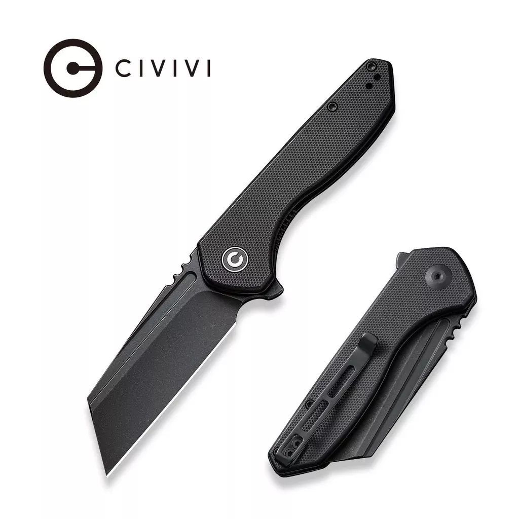 CIVIVI ExOne Flipper Knife G10 Handle (2.94″ Nitro-V Blade) C23036-1