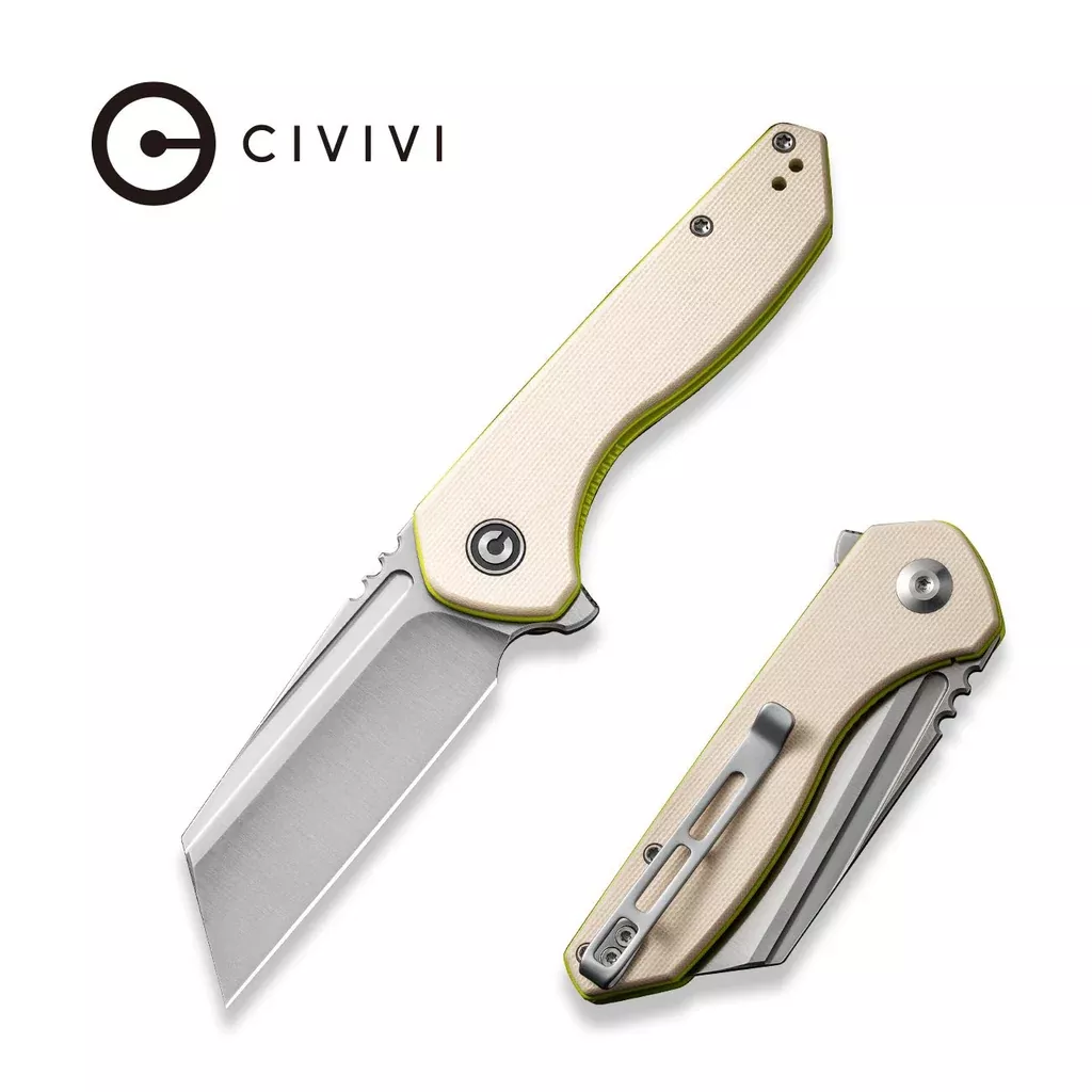CIVIVI ExOne Flipper Knife G10 Handle (2.94″ Nitro-V Blade) C23036-2